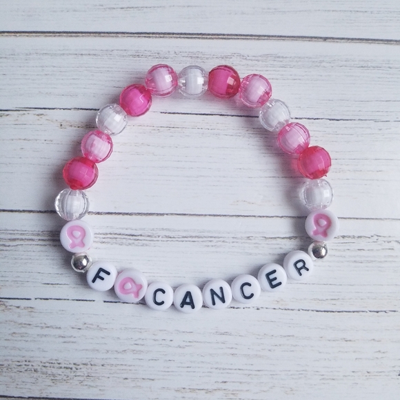 Breast Cancer Support Awareness Bracelet - Picture 4 of 4